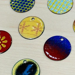 RAD PASS: Enameled Pendant with Eden Tighe
