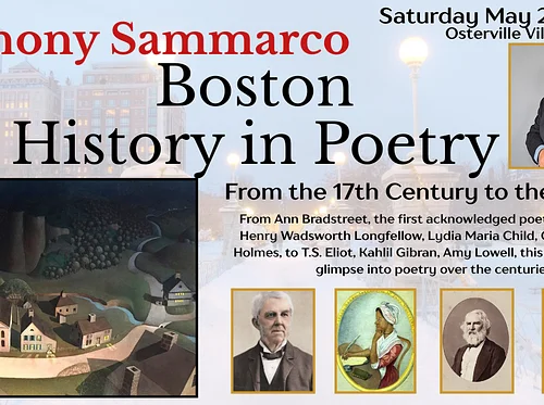 ‘Boston History in Poetry’ presented by Anthony Sammarco