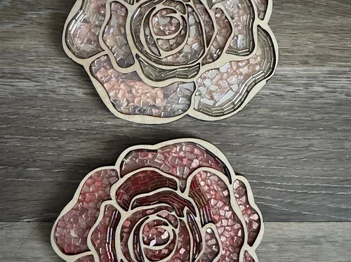 Rose Themed Coasters