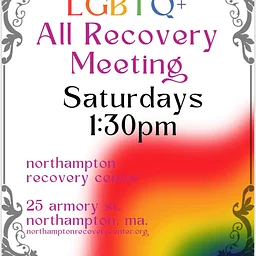 LGBTQ+ All Recovery Meeting Saturdays 1:30pm