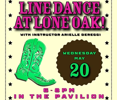 Line Dancing in the Pavilion