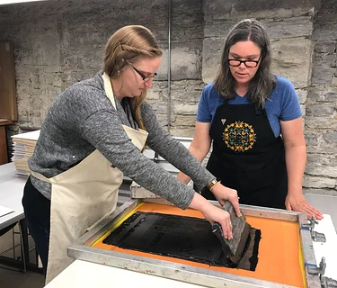 Introduction to Screen Printing: June