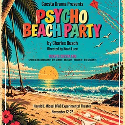 PSYCHO BEACH PARTY, by Cuesta Drama