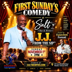 First Sunday Comedy: J.J. Williamson (7PM SHOW)