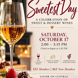 💕🍷Saturday, October 17 – Sweetest Day at Savoir