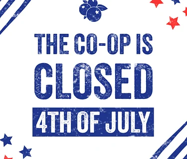 Closed on 4th of July