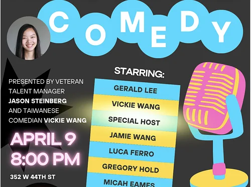 NYC Stand-Up | Thur, April 9th @8 PM Wang’s World