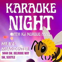Karaoke with host Morgue Anne