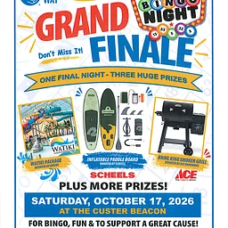 Bingo Grand Finale at the Custer Beacon