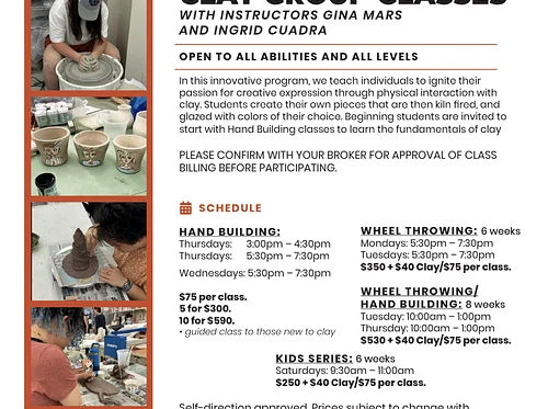 Spirit of Huntington presents Ceramics Class