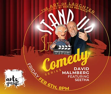 The Art of Laughter with Headliner David Malmberg ft. Seetha