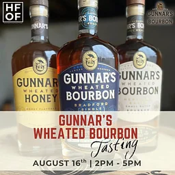 🥃 FREE: Gunnar's Wheated Bourbon Tasting at the HOFF! 🥃