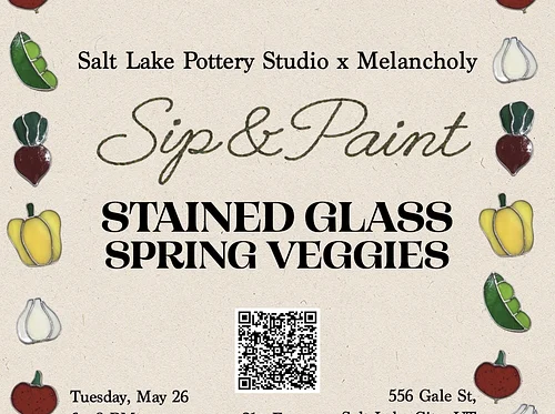 Sip & Paint with Salt Lake Pottery Studio