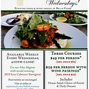 Three Course Wednesdays!
