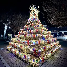 Lighting of the Lobster Pot Tree
