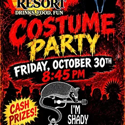 HALLOWEEN COSTUME PARTY WITH SHADY ARMADILLO
