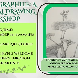 Rethink Graphite: A Botanical Drawing Workshop