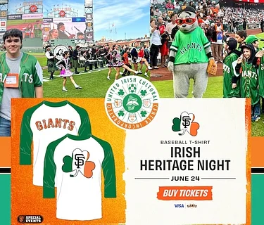 Irish Heritage Night at the Giants game