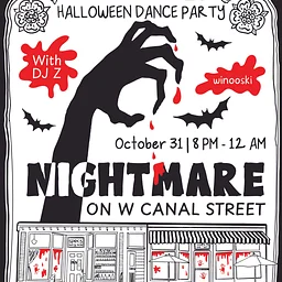 Nightmare on W Canal Street: A Halloween Dance Party