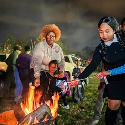 Halloweenie Roast Campfire