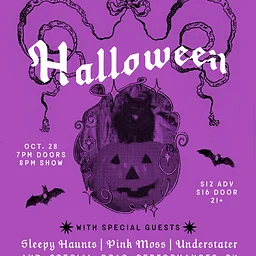 Halloween with Sleepy Haunts, Pink Moss, and Understater