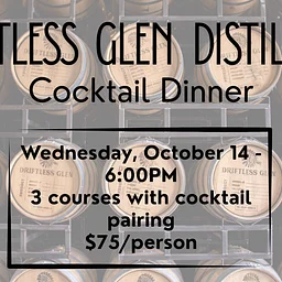 Driftless Glen Cocktail Dinner