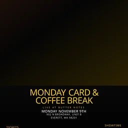 Monday Card & Coffee Break