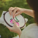 Watercolor and Embroidery Workshop (Session B)