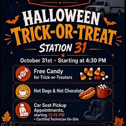 Deer Trail Fire Station 31 Halloween Trick-or-Treat