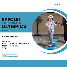 10:00 am Special Olympics Young Athletes
