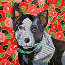 Pet Portrait Collage with Li Newton