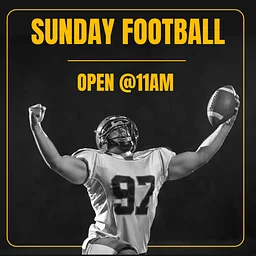 SUNDAY FOOTBALL: DOORS OPEN 11AM