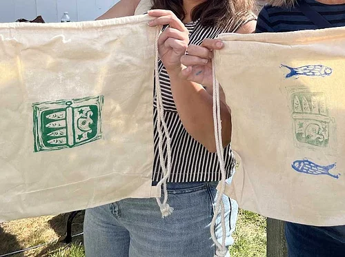 Maritime Craft Workshops for Teens—Sardine Can Printmaking