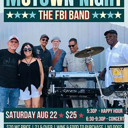 Motown Night with The FBI Band (Click here to purchase tickets)