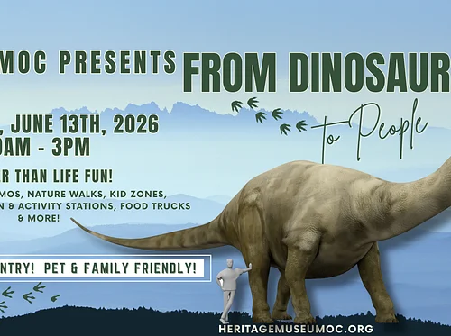 HMOC’s From Dinosaurs to People 2026