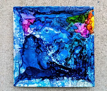 Intro to Alcohol Inks Workshop at CRAFT