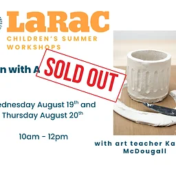 Summer Children's Workshop: Sculpture Fun with Air-Dry Clay