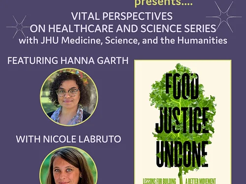 Vital Perspectives on Healthcare and Science: Featuring Hanna Garth with Nicole Labruto