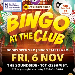 Bingo at The Club