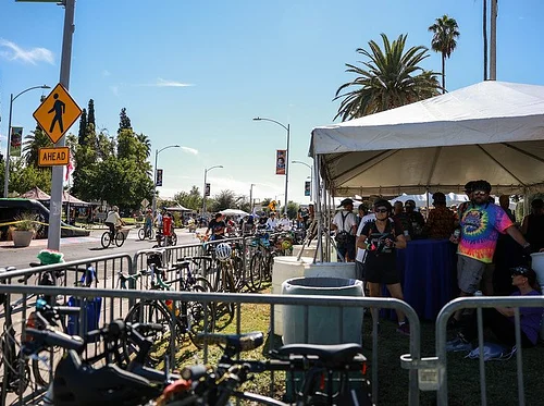 Pueblo Vida Pouring at Spring Cyclovia!