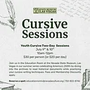 Cursive Sessions: Youth