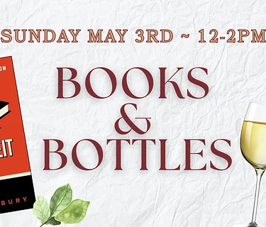 Books & Bottles – May Event