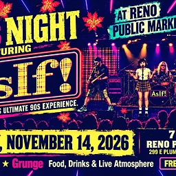 90s Night with As If! at Reno Public Market