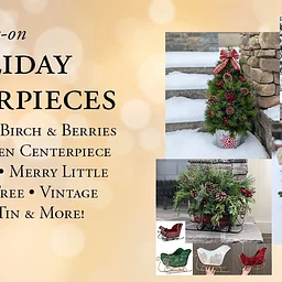 Holiday Centerpiece Workshops