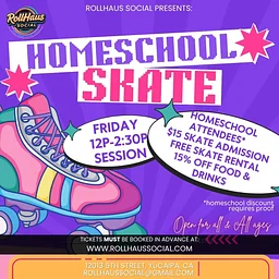 Friday Open Skate Day Session