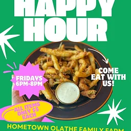 $5 Fried Friday Happy Hour at the HOFF! 🍟
