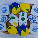 Royal Icing 101-Mediterranean Lemon Cookies