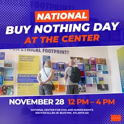 National Buy Nothing Day at the Center