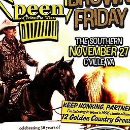 PEEN's 'Brown Friday'! Celebrating 30 years of ’12 Golden Country Greats'