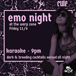 Emo Night at The Warp Zone